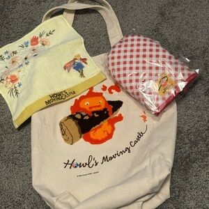 Howl's Moving Castle Tote and Accessories